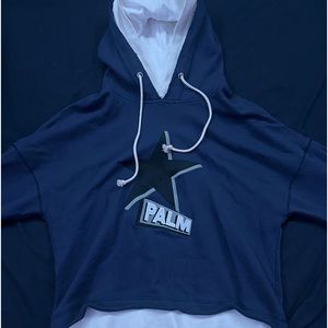 Palm Angel Doublr layered Hoodie